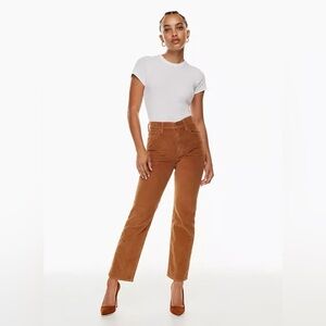 Denim Forum Arlo High Rise Straight